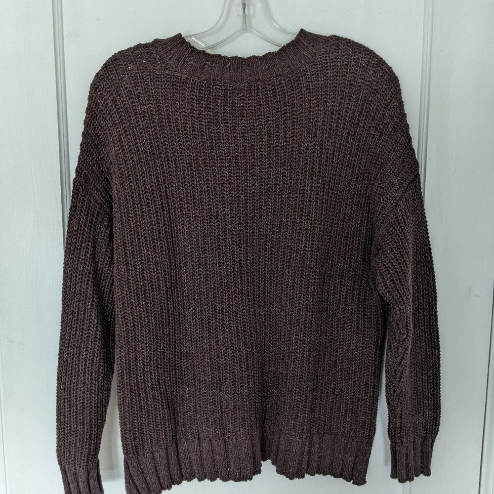 Lofty American Eagle Ae Brown Front Pocket Sweate… - image 8